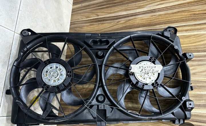 مروحة تبريد راديتر مزدوجة