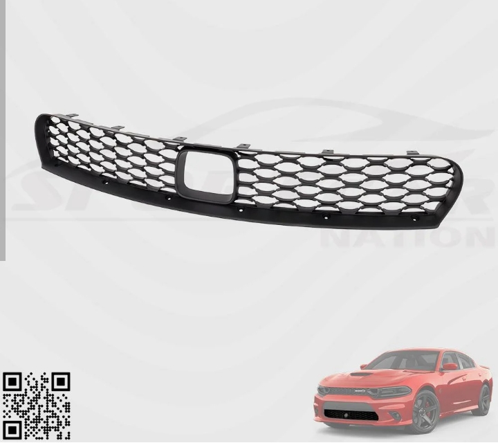 شبك أمامي سفلي للمصد (bumper grille) مخصص لسيارات دودج تشارجر.