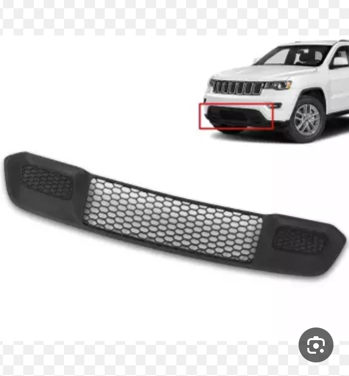شبك أمامي سفلي (Front Bumper Lower Grille) بتصميم خلية النحل، متوافق مع سيارات جيب جراند شيروكي